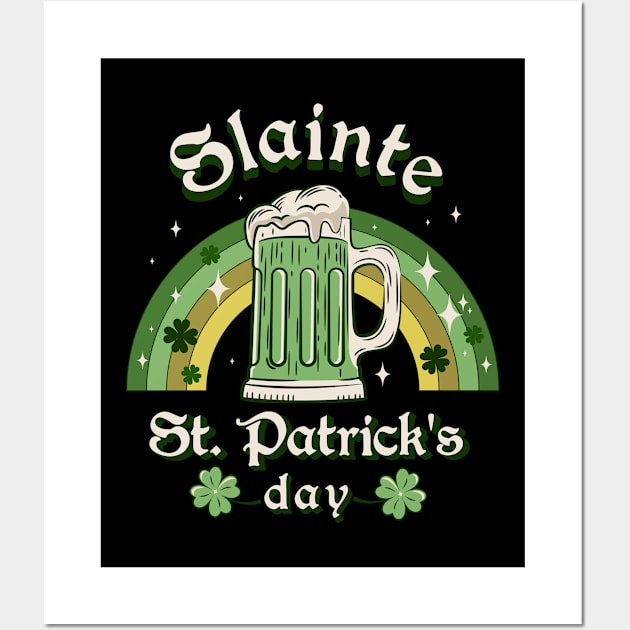 Slainte Wall Art by valentinahramov